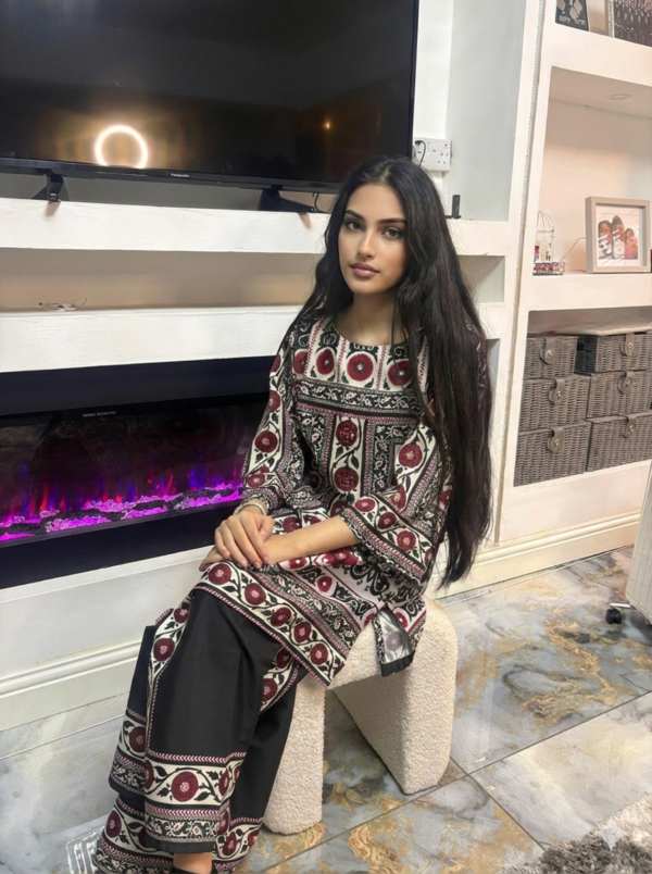 Ornate Geometry Kurta & Palazzo Set